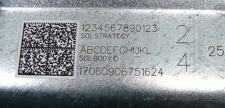 Success Story Laser Marking Safety Seal Ford Motor Company